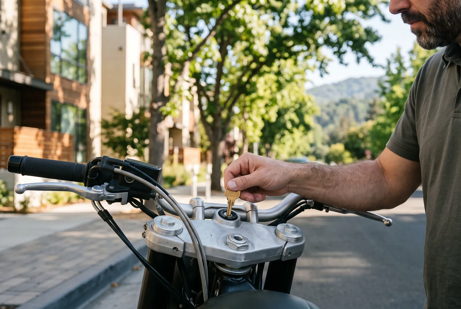 Motorcycle Keys in Mountain View by Hale