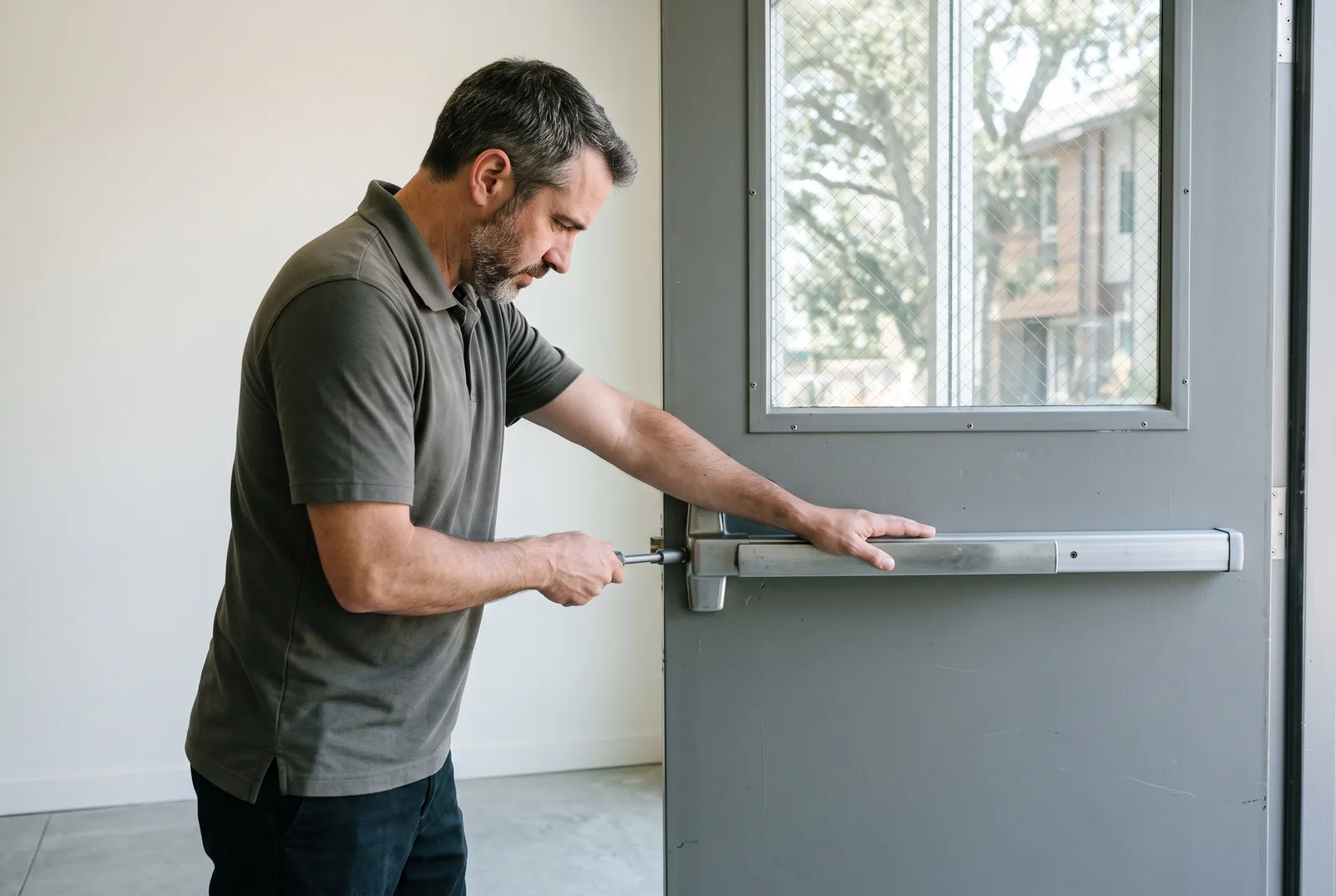 Panic Bars & Exit Devices in Mountain View by Hale