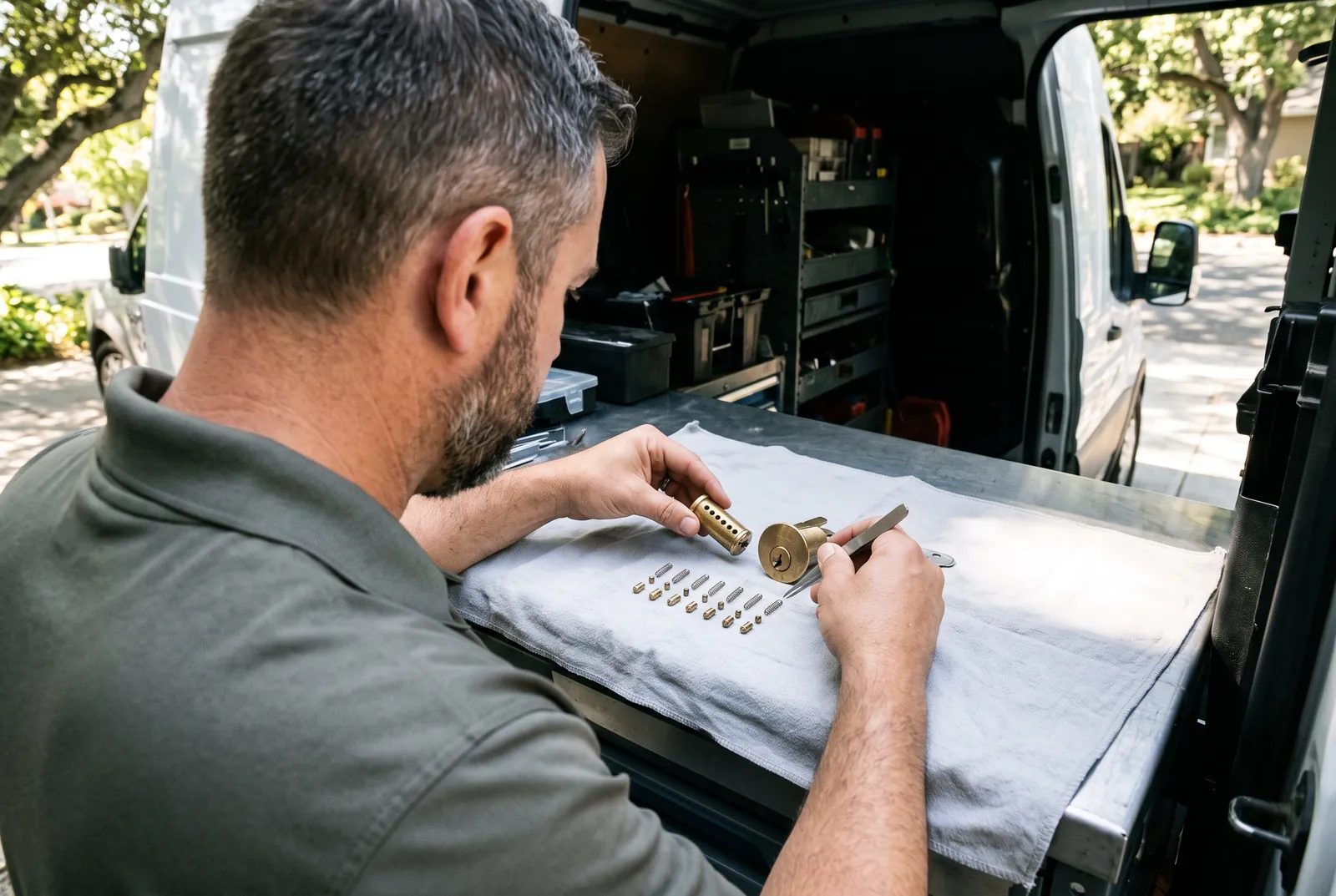 Lock Rekeying in Mountain View by Hale
